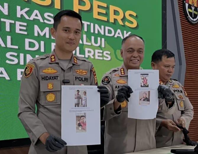 POLRES KUANTAN SINGINGI RESMI TETAPKAN PEMILIK AKUN TIKTOK “POLDA STG” MENJADI TERSANGKA