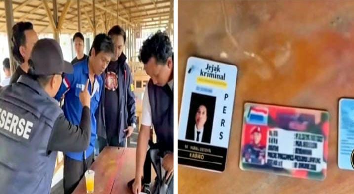 PRIA MENGAKU WARTAWAN DITANGKAP DIDUGA PERAS KADES