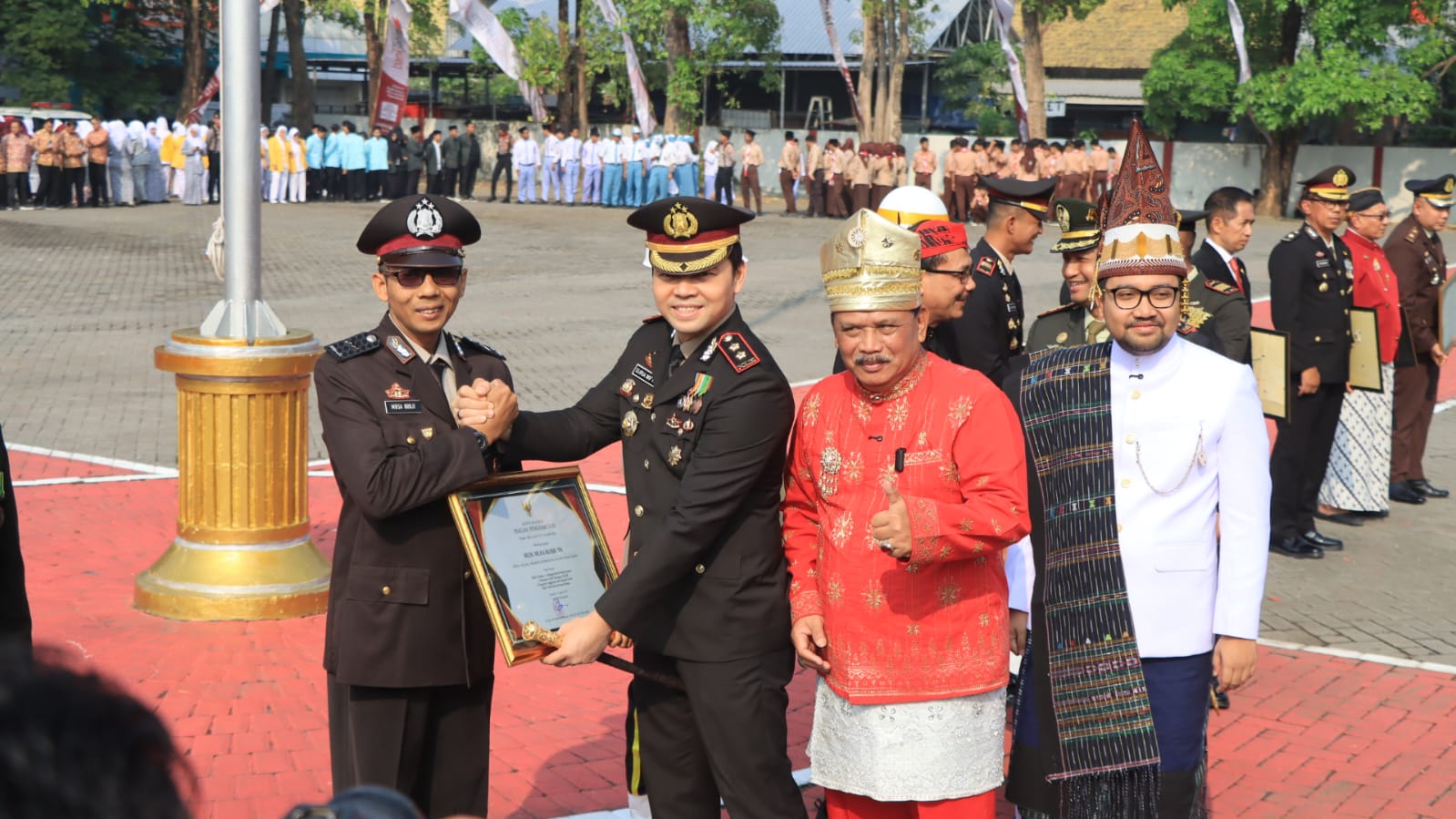 HUT ke-81 RI, Polres Nganjuk Perkuat Komitmen Pelayanan dan Kepercayaan Masyarakat