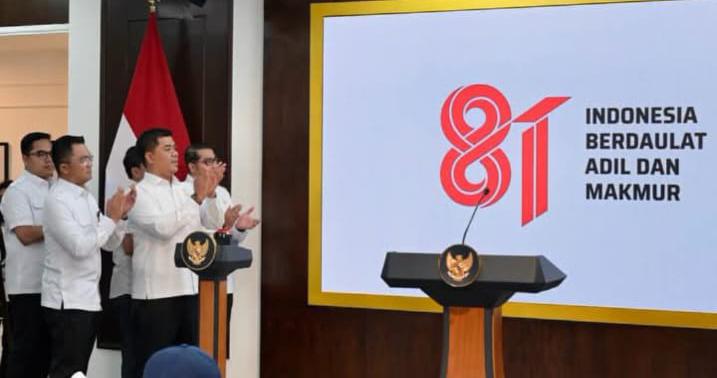 Pemerintah Resmi Luncurkan Logo dan Identitas Visual HUT ke-81 Kemerdekaan RI