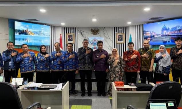 Tegaskan Komitmen Untuk Terapkan Manajemen Talenta ASN, Bupati Kampar Kunjungi Kantor BKN RI