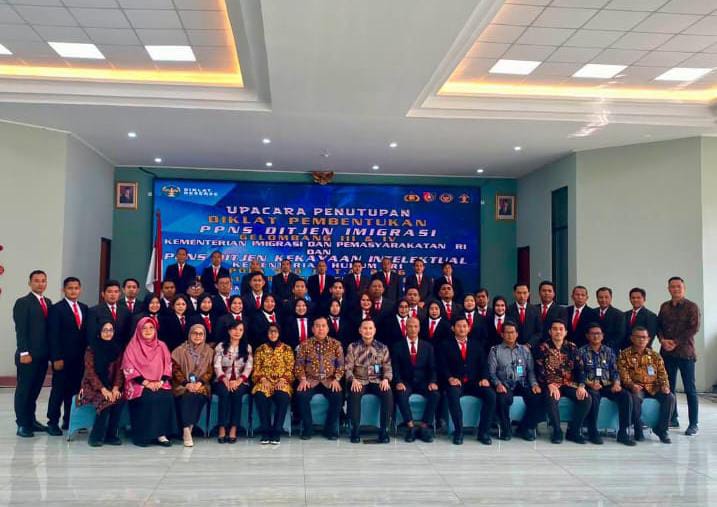 Kanwil Kemenkum Riau Perkuat Penegakan Hukum KI, PPNS KI Dinyatakan Lulus Diklat Pembentukan