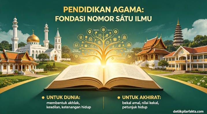 PENDIDIKAN AGAMA ADALAH ILMU PENDIDIKAN PALING UTAMA