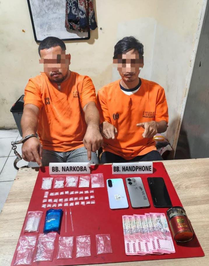 Pengedar dan kurir sabu di Kampar di tangkap polisi