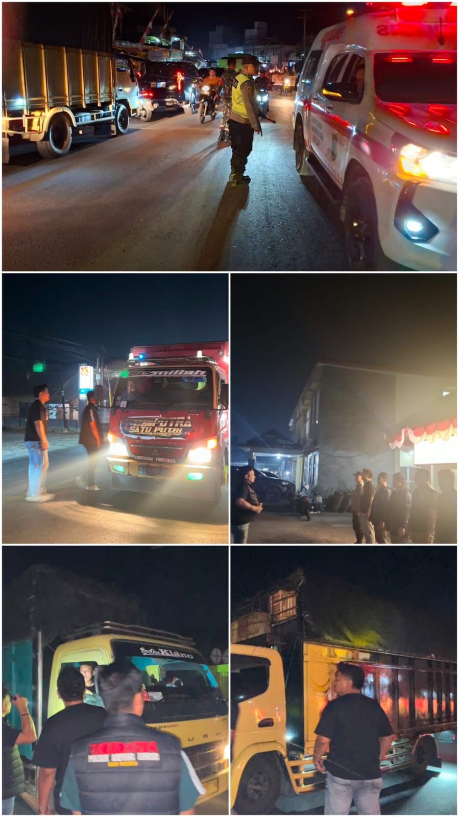 PATROLI MALAM POLSEK BAYUNG LENCIR, SEMPITKAN RUANG GERAK KEJAHATAN JALANAN