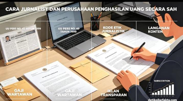 BAGAIMANA WARTAWAN DAN PERUSAHAAN PERS SAMA-SAMA BERKEMBANG DAN MENGUNTUNGKAN SECARA HALAL & PROFESIONAL