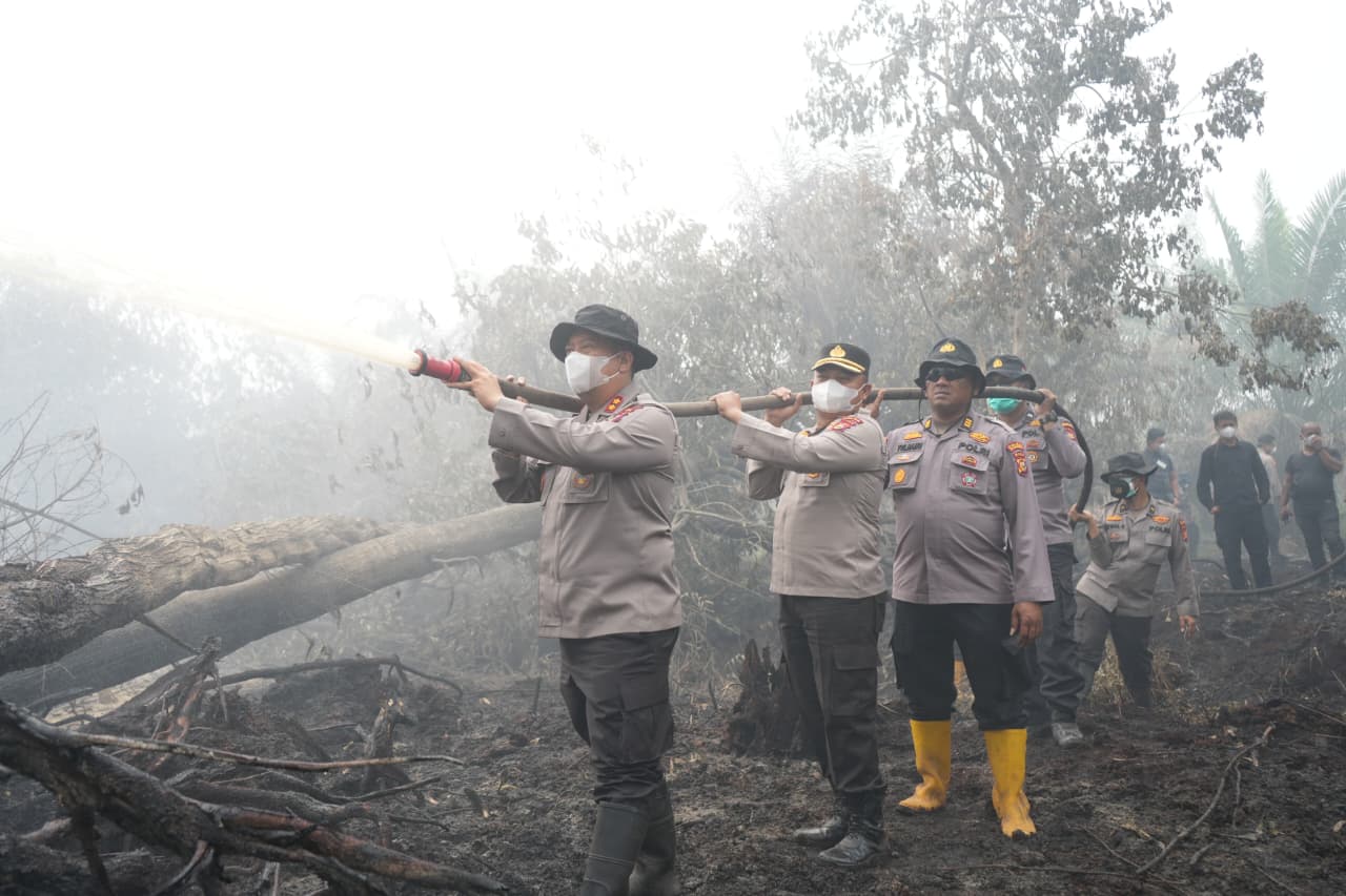 Hotspot Riau Turun 60 Persen, Lahan Gambut Kini Jadi Fokus Penanganan Karhutla