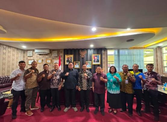 Kesbangpol Paparkan Perkembangan IDI Riau Kepada Tim Kejagung RI