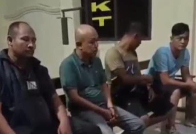 Empat Pria Mengaku Wartawan Asal Riau Diduga Memeras SPBU di Sijunjung, Diamankan Polisi — Ditemukan Airsoft Gun & Tongkat Bisbol