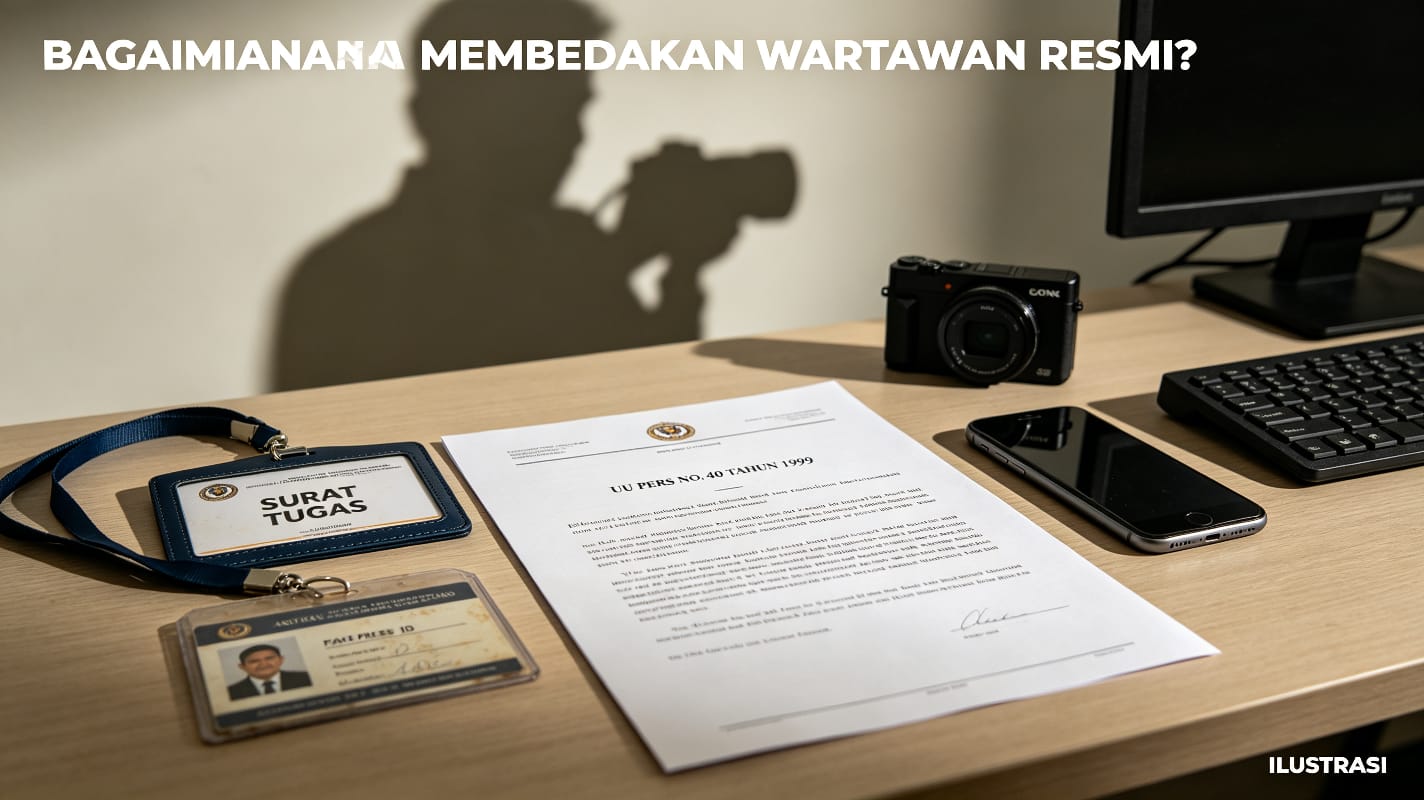MEMBEDAKAN WARTAWAN ASLI DAN TIDAK MENURUT UNDANG-UNDANG PERS & DEWAN PERS