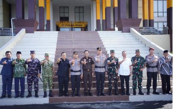 Plt Gubri Tegaskan Sinergi Pemprov dan Polda Jaga Keamanan Riau
