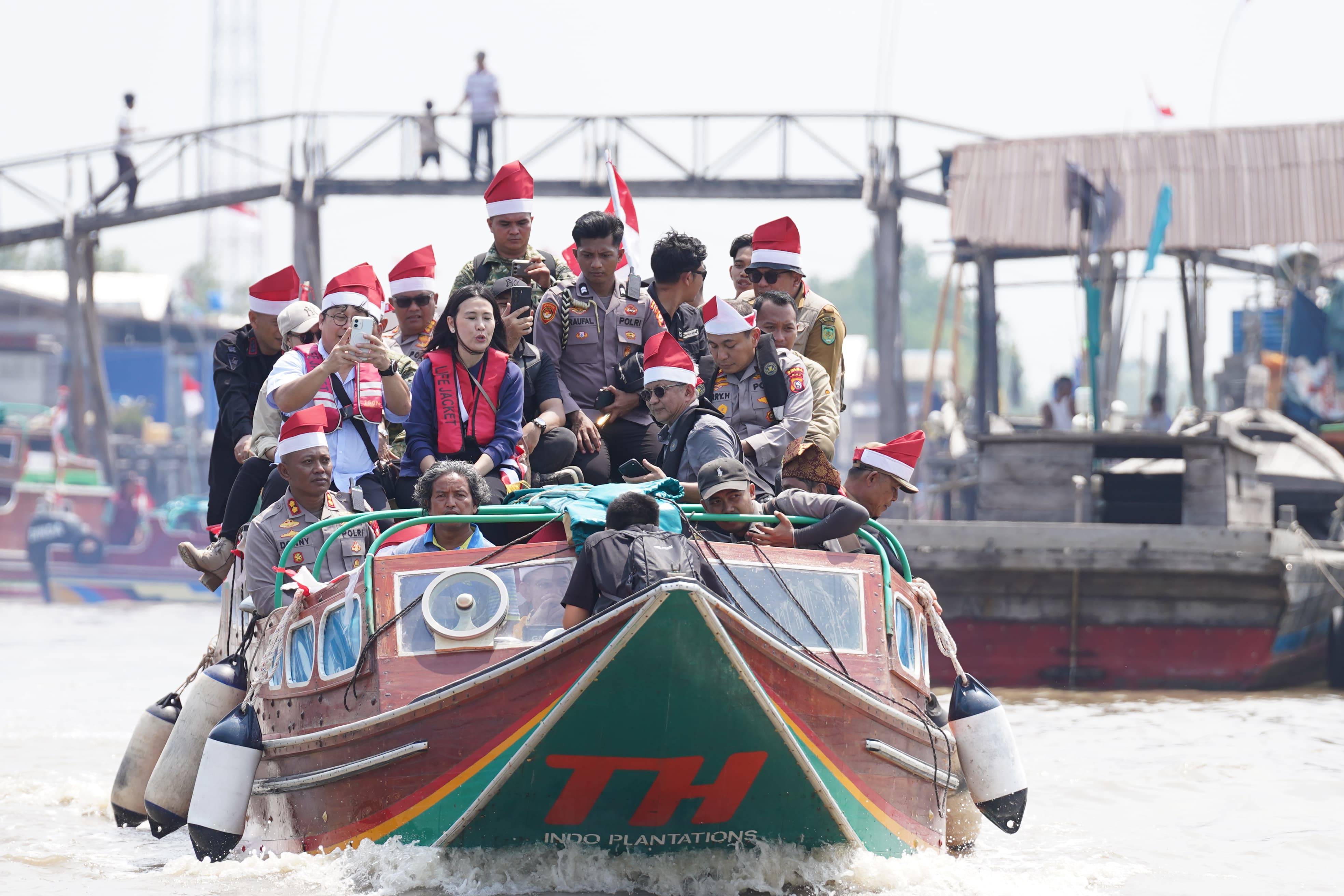Ekspedisi Merah Putih Presisi Polda Riau kembali menjangkau wilayah pesisir